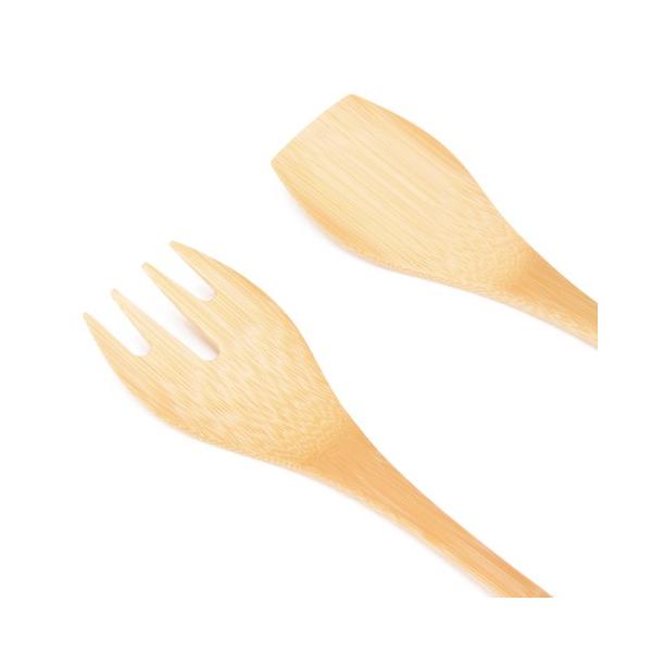 Load image into Gallery viewer, Bamboo salad server / 25cm / Kai Nobuo Koubou
