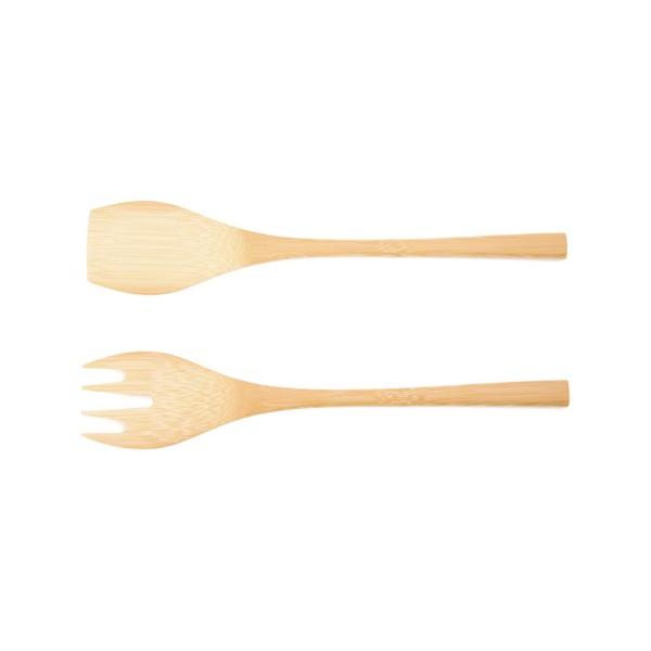 Load image into Gallery viewer, Bamboo salad server / 25cm / Kai Nobuo Koubou
