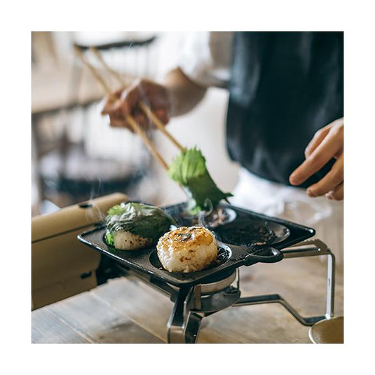 Rice ball grill / iron