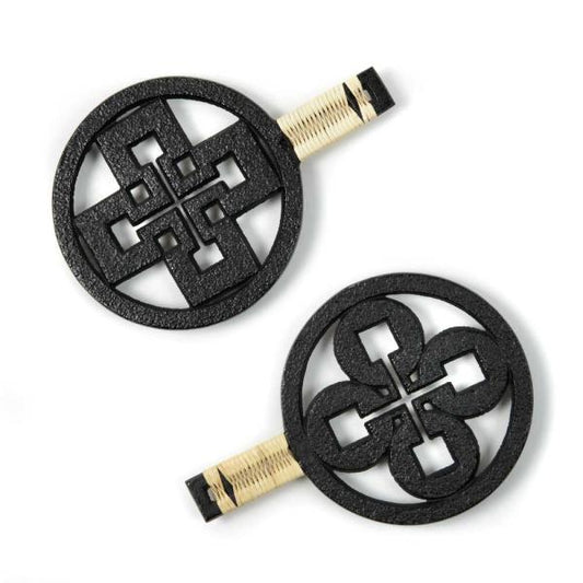 Rikucho Ogasawara Cast Iron Trivet, Iwate Japan