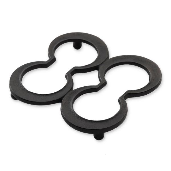 Rikucho Ogasawara Cast Iron Trivet – Gourd Shape (Hisago), Iwate Japan