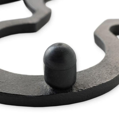 Rikucho Ogasawara Cast Iron Trivet – Gourd Shape (Hisago), Iwate Japan