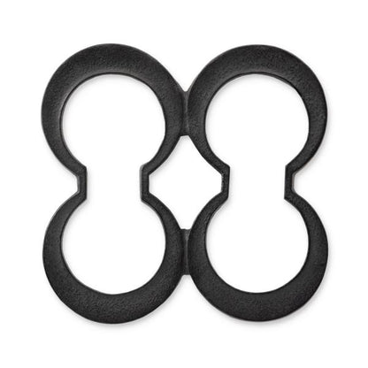 Rikucho Ogasawara Cast Iron Trivet – Gourd Shape (Hisago), Iwate Japan