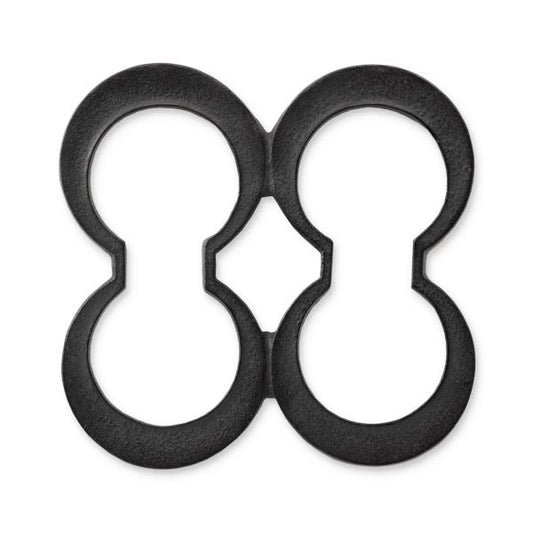 Rikucho Ogasawara Cast Iron Trivet – Gourd Shape (Hisago), Iwate Japan