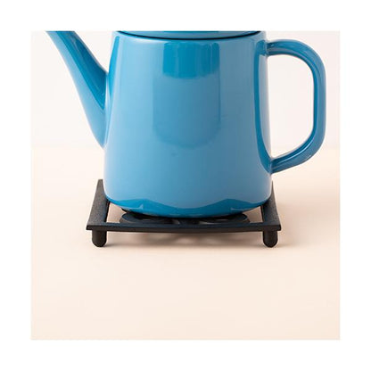 Rikucho Ogasawara Cast Iron Trivet – Six Circles Design, Iwate Japan