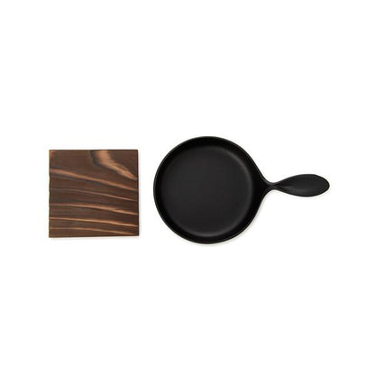 Rikucho Ogasawara Cast Iron Mini Pan – Large, Without Lid, Iwate Japan