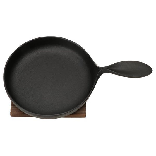 Rikucho Ogasawara Cast Iron Mini Pan – Large, Without Lid, Iwate Japan
