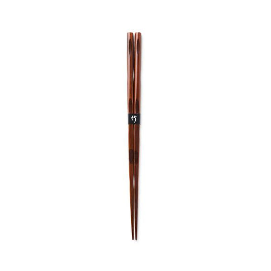 Ouchi Kougei/ Ripple-Grip Bamboo Chopsticks/ L size