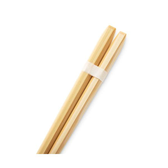 Ouchi Kougei/ Natural Round Bamboo Chopsticks (with Bark)
