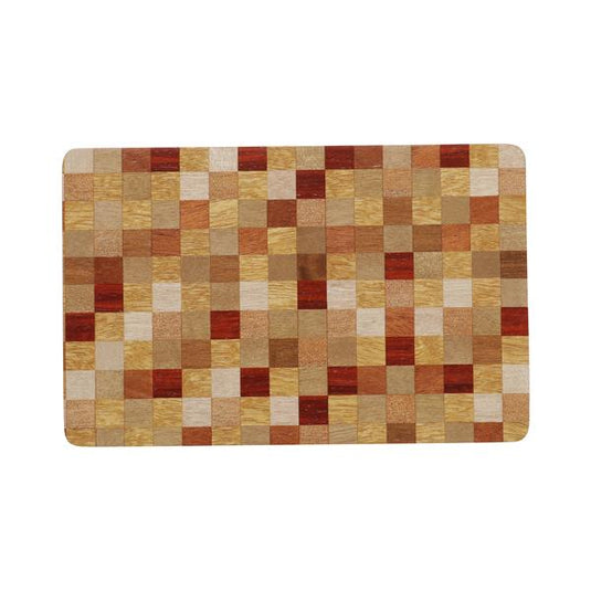 Hakone Wood Mosaic Work Mouse Pad / Mix / S size