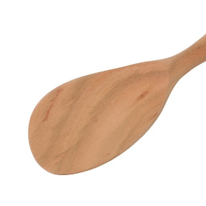 Natural wood round handle ladle / left-handed