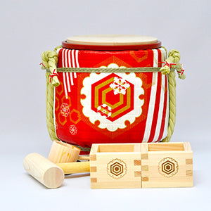 Mini Kagami-biraki set / Winter / Longevity / Luck