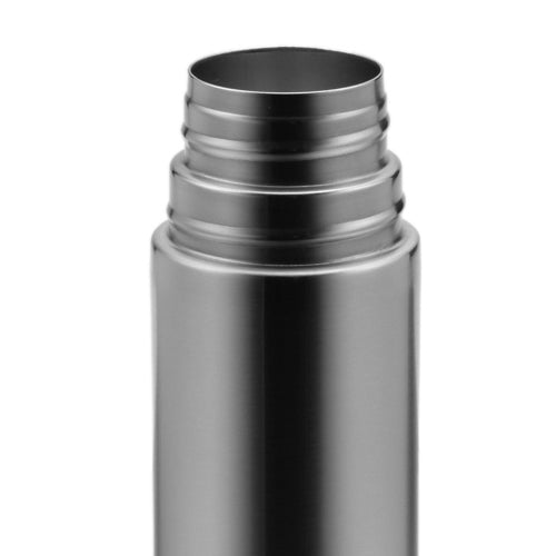 Thermos bottle with wooden cup / M