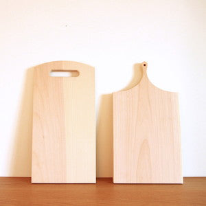 Ginkgo tree cutting board 1 large (handle)