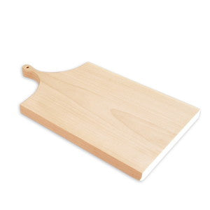 woodpecker Ginkgo Wood Cutting Board – Large with Hole, Gifu Japan