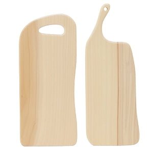 woodpecker Ginkgo Wood Cutting Board – Size 3 Small, Gifu Japan