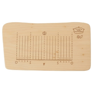 Ginkgo tree children's cutting board / left and right