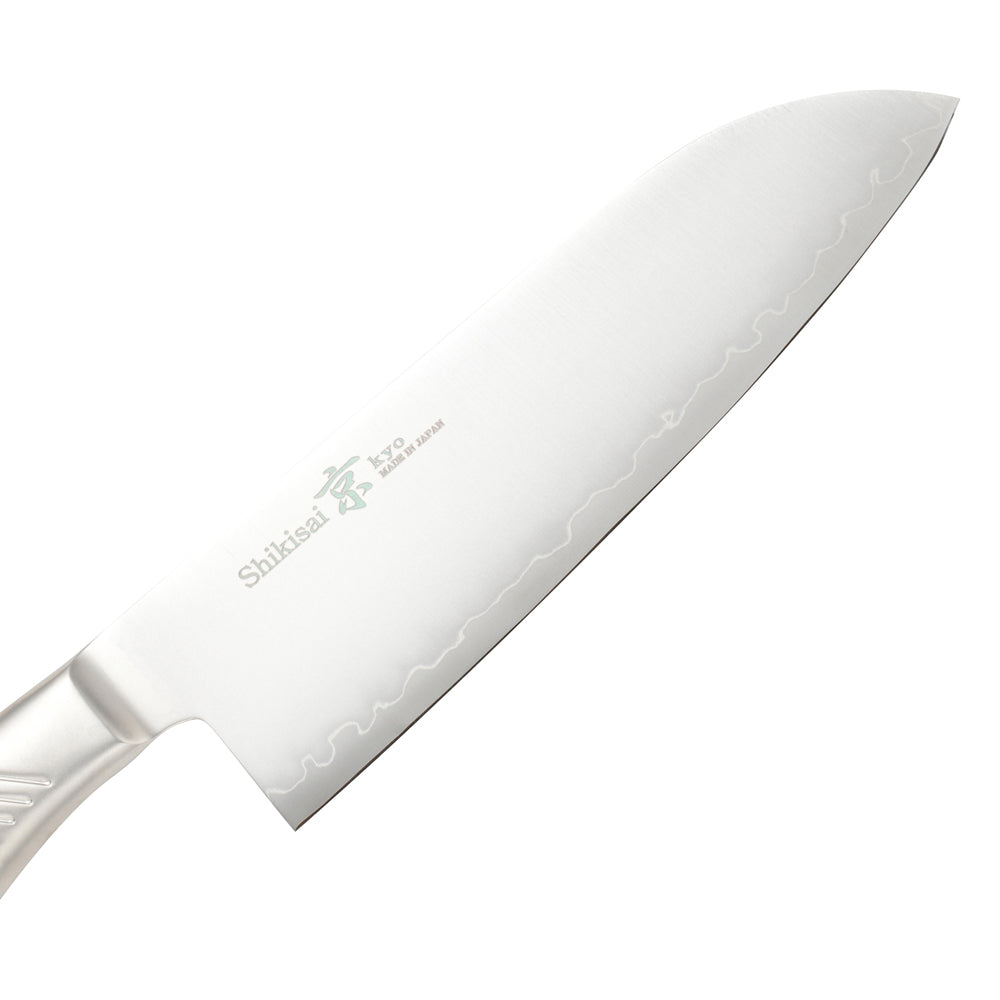Shizu Hamono Kyoto Triple-Layer Steel Santoku Knife – 165mm, Gifu Japan