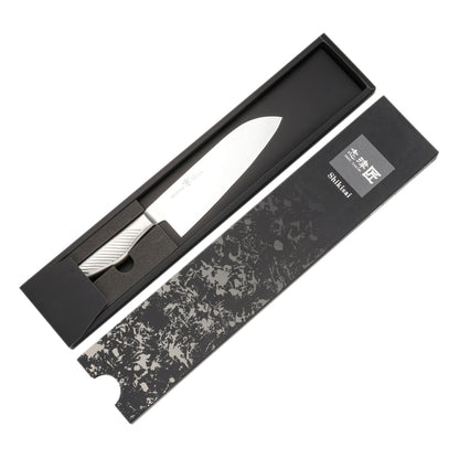 Shizu Hamono Kyoto Triple-Layer Steel Santoku Knife – 165mm, Gifu Japan
