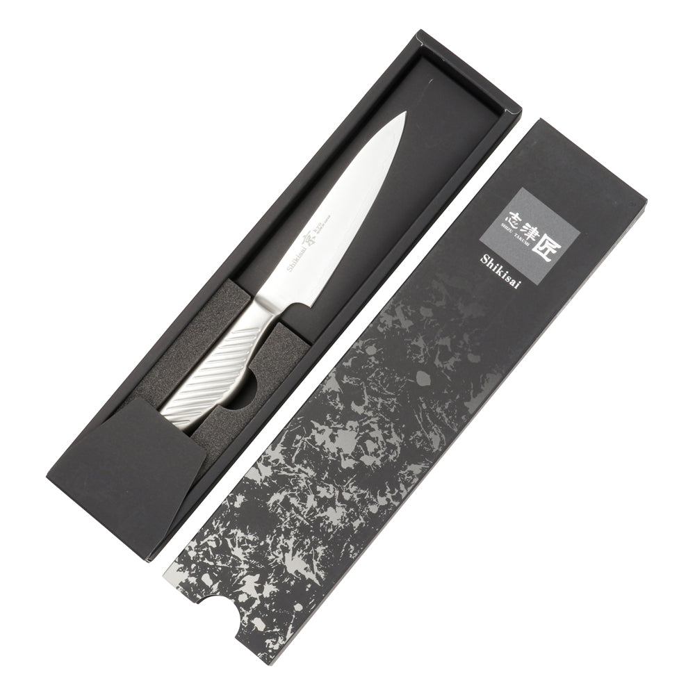 Shizu Hamono Kyoto Triple-Layer Steel Petty Knife – 110mm, Gifu Japan