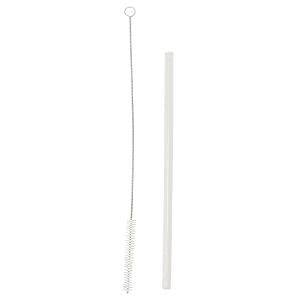 Glass straw & brush set