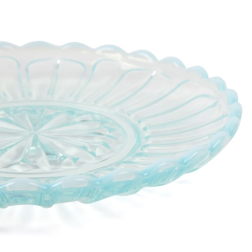 Dessert Tray Crystal of Snow / Blue