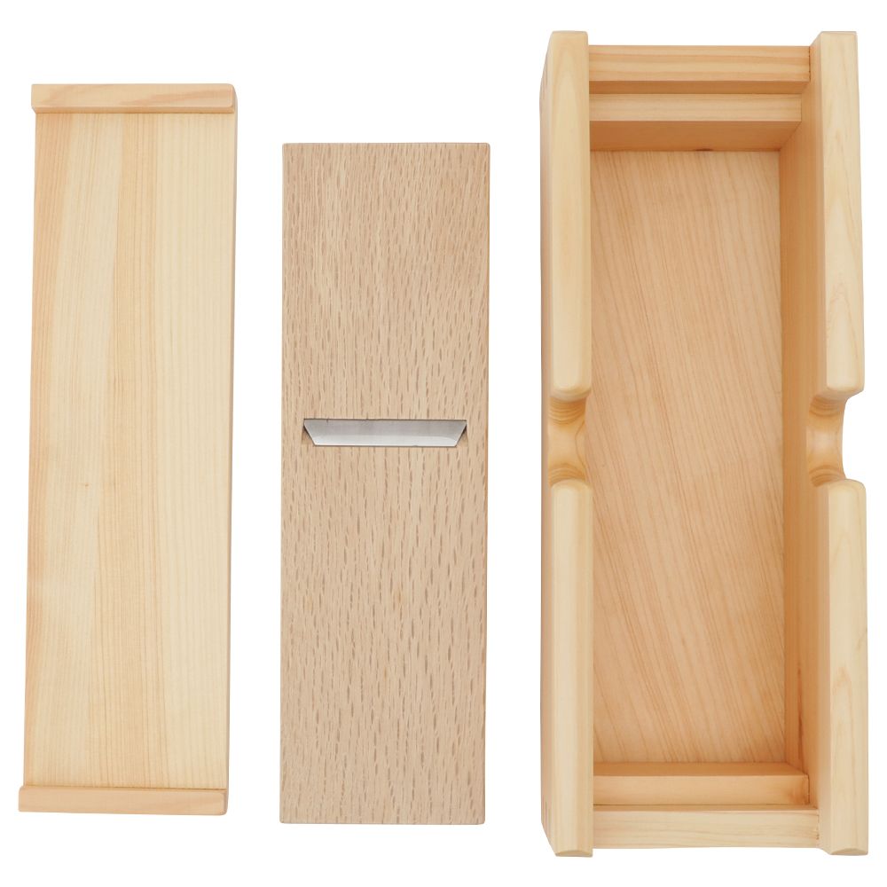 Bonito Shaving Box made from Hinoki Medium A Box