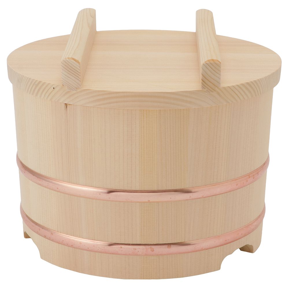 Yamaichi Paulownia Rice Storage Container “Jibitsu” – 24cm, Kiso Nagano Japan
