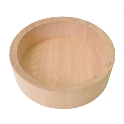 Yamaichi Wooden Sushi Rice Mixing Tub (Hangiri) – 30cm, Kiso Nagano, Japan