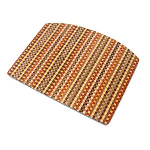 Hakone Wood Mosaic Work Mouse Pad / Ichimatsu / L size