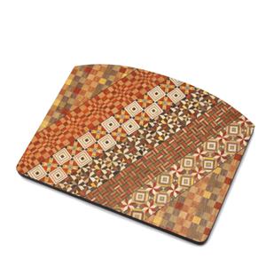 Hakone Wood Mosaic Work Mouse Pad / Mix / L