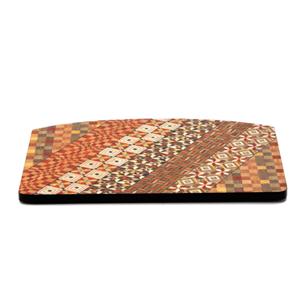 Hakone Wood Mosaic Work Mouse Pad / Mix / L size