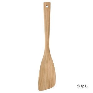 Natural wood spatera / perforated