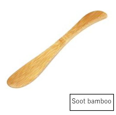 Butter knife / soot bamboo