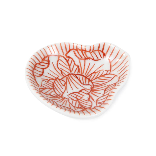 Mamezara(Small Plate) / Gourd / Petal Red