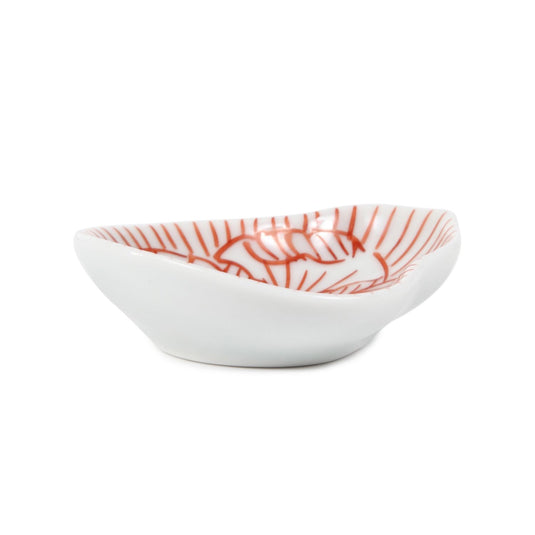 Mamezara(Small Plate) / Gourd / Petal Red