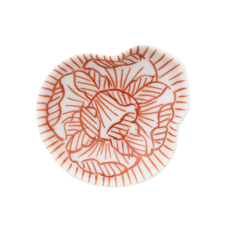Load image into Gallery viewer, Mamezara(Small Plate) / Gourd / Petal Red
