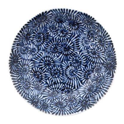 Souta Kiln/ 6.6 in Plate / Octopus Arabesque/ Takokarakusa