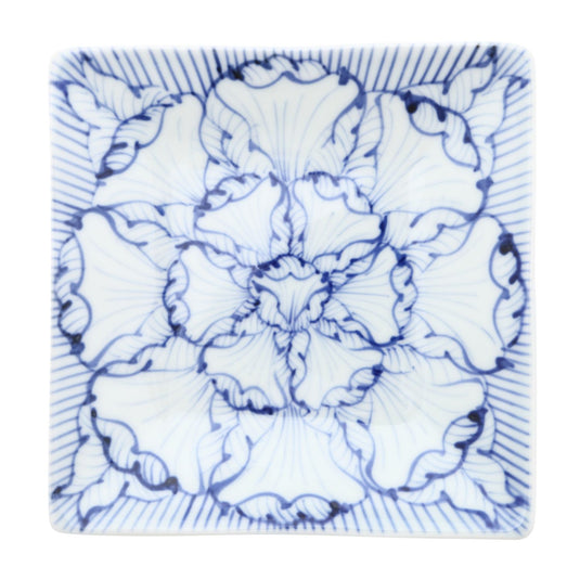 6.1 inch Square Plate / Petal